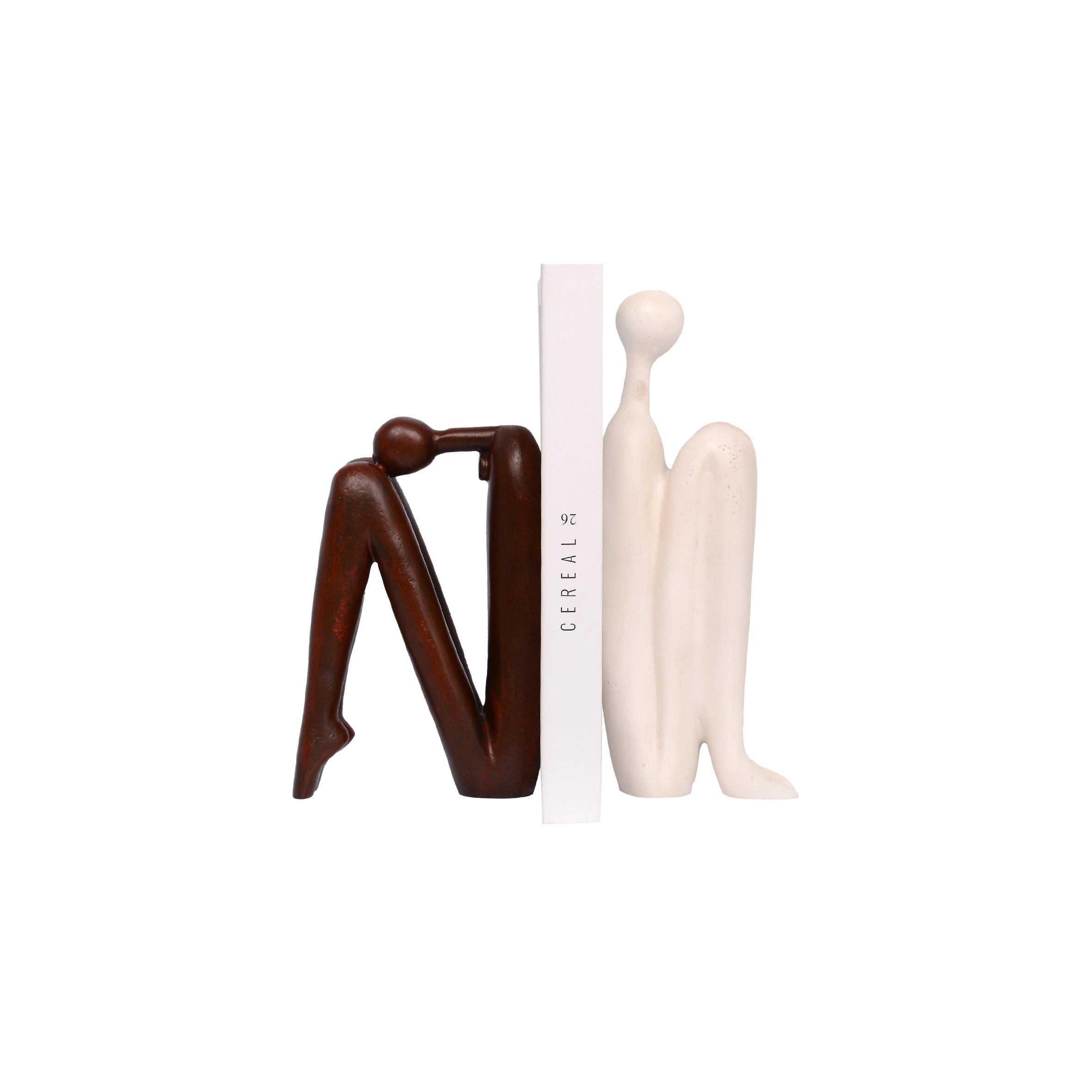 Balance marble Bookend Set